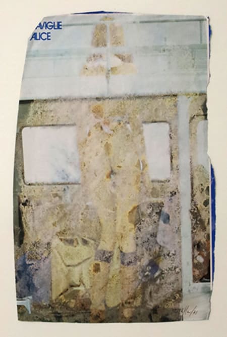 Mimmo Rotella — Prima del viaggio